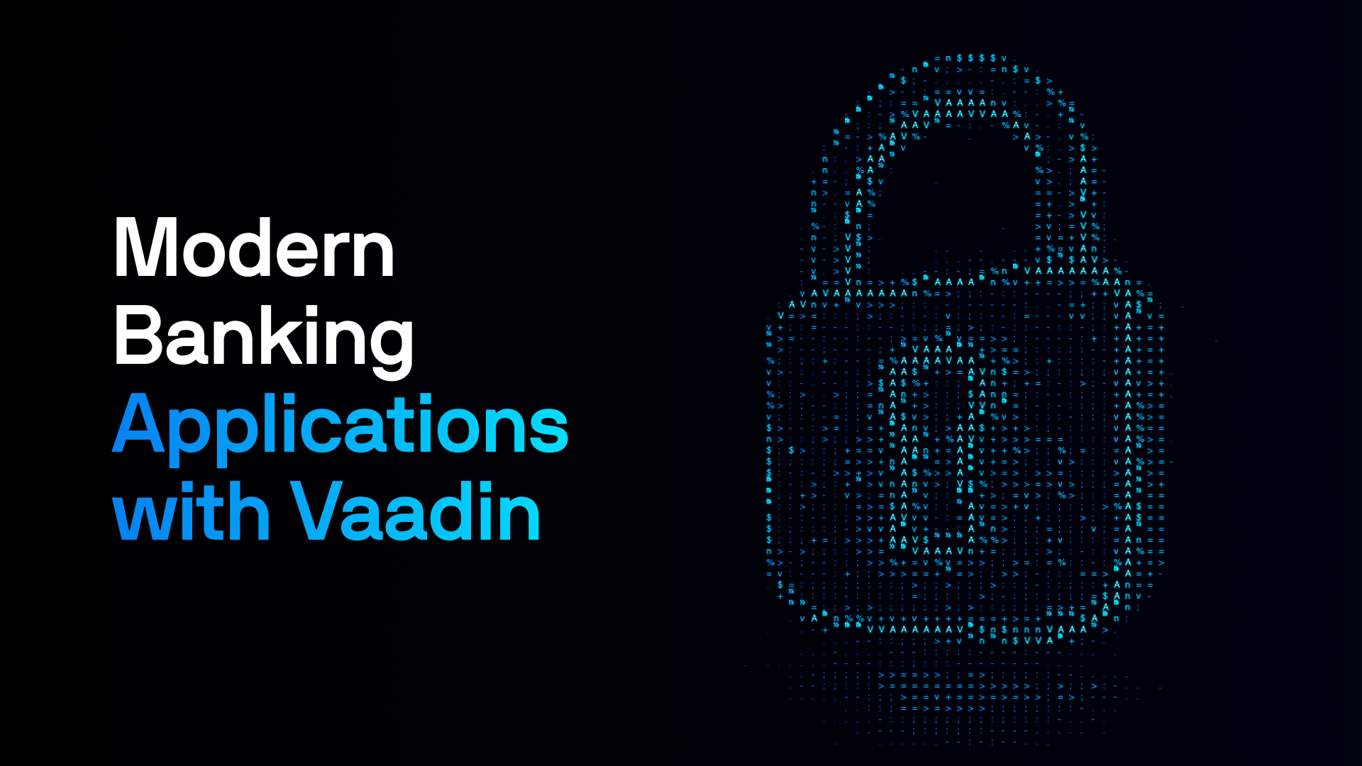 Modern Banking Applications with Vaadin | White paper cover